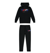 Trapstar Chenille Decoded Hoodie Tracksuit Black Revolution Edition