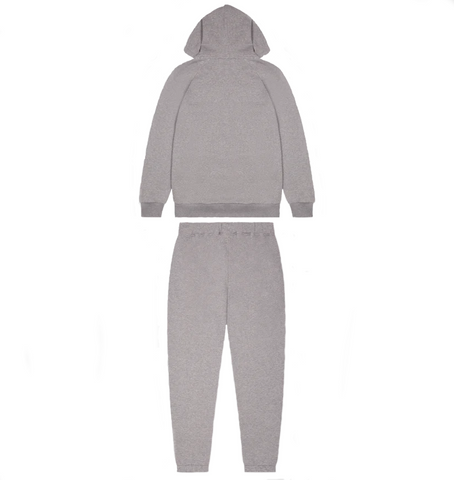 Trapstar Chenille Decoded Hoodie Tracksuit Grey Ice Flavours