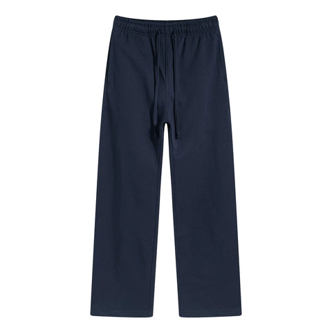 KANYE straight-cut, draping, loose-fitting long pants