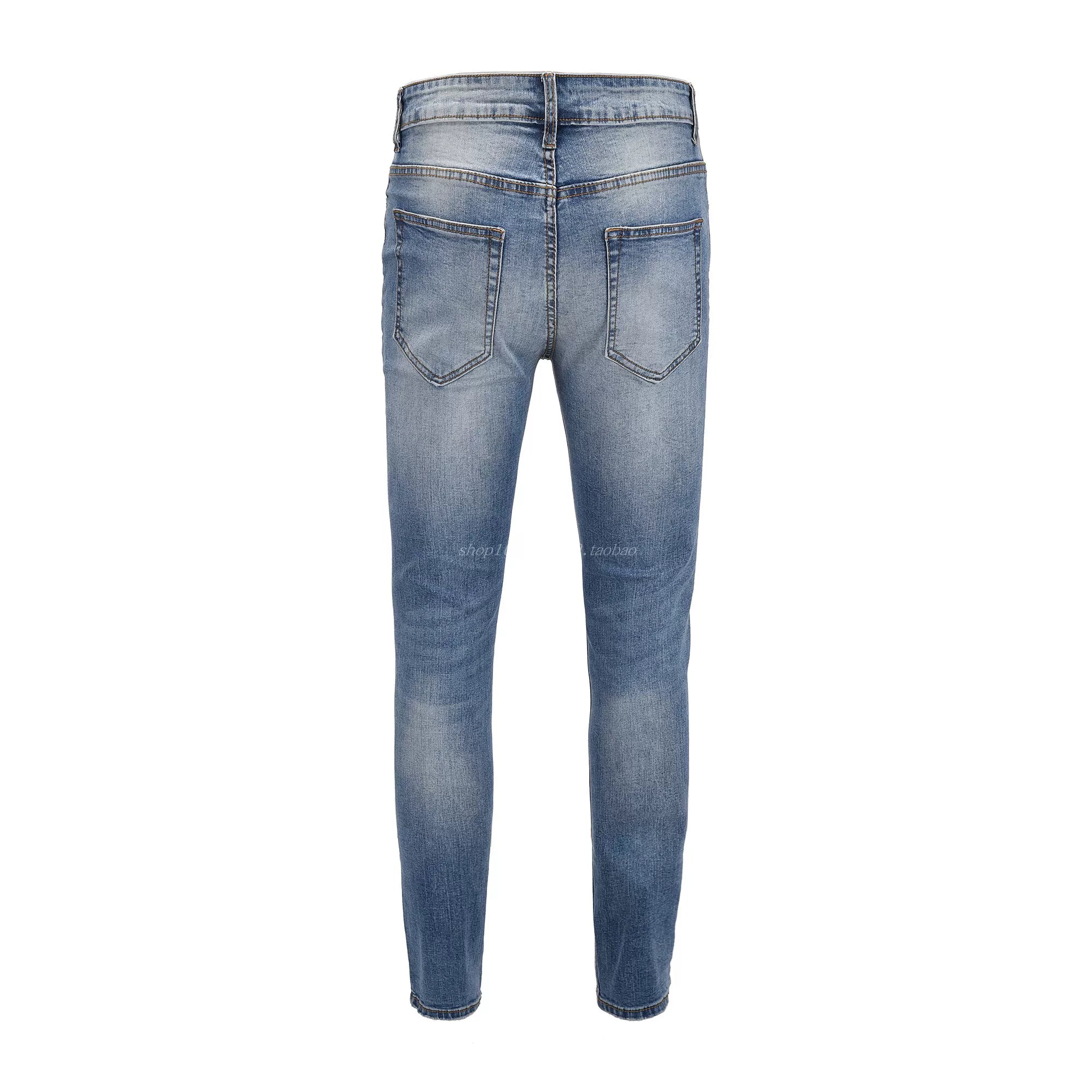 KANYE Washed Casual All-Purpose Denim Pants