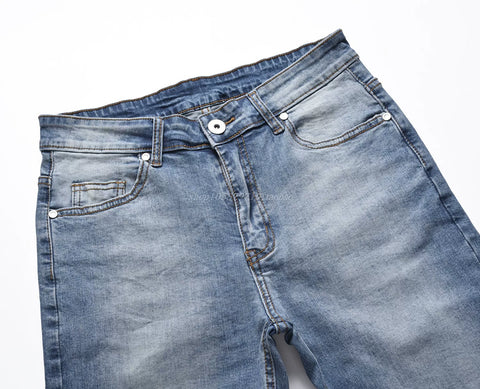 KANYE Washed Casual All-Purpose Denim Pants