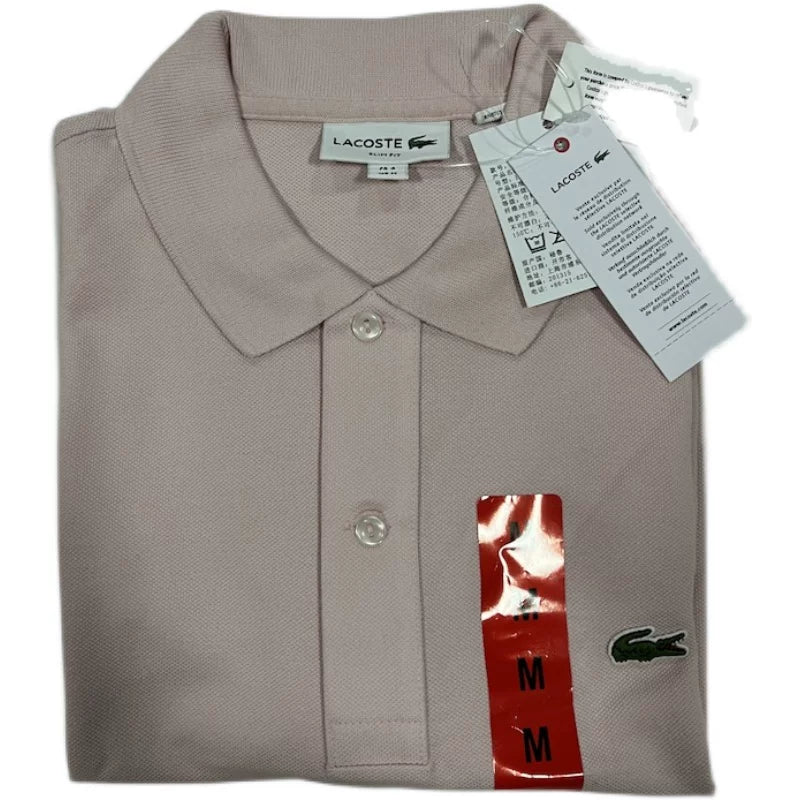 Lacoste pure cotton short-sleeved polo shirt