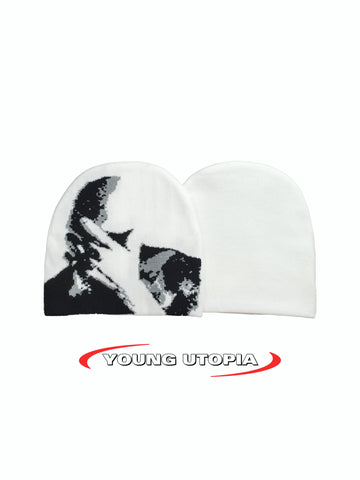 American Streetwear Playboi Carti Style Slouchy Beanie