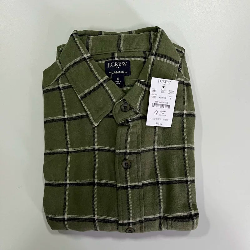 J.CREW Flannel Check Shirt