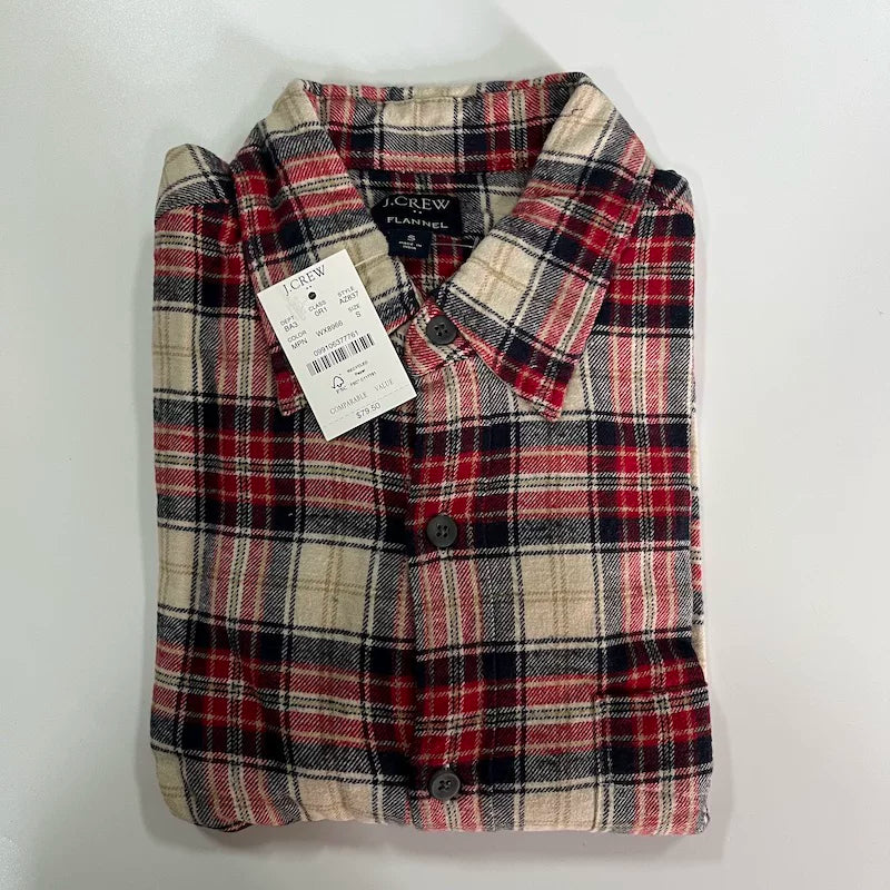 J.CREW Flannel Check Shirt