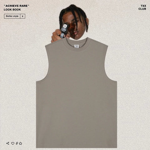 Quick-drying cool-feeling ice-pie Tank Top