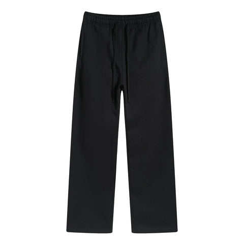 KANYE straight-cut, draping, loose-fitting long pants