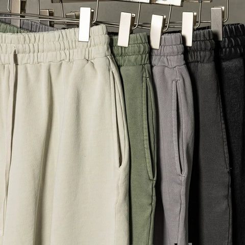 Kanye Retro Drawstring Loose Flared Shorts