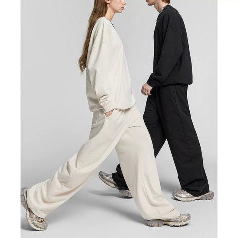 KANYE straight-leg loose casual drawstring pants