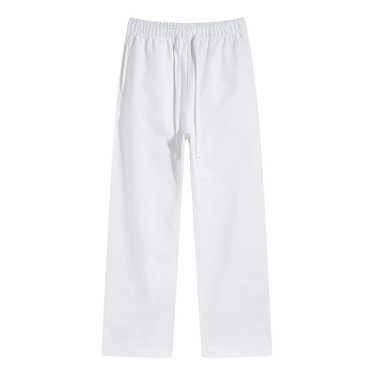 KANYE straight-cut, draping, loose-fitting long pants