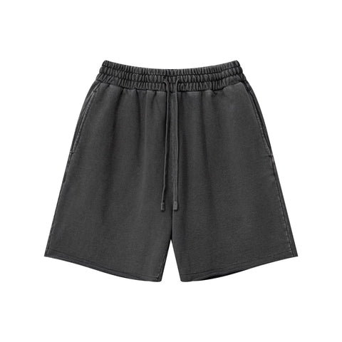 Kanye Retro Drawstring Loose Flared Shorts