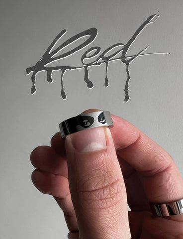Opium Blond Carti Inspired Hip Hop Silver Ring