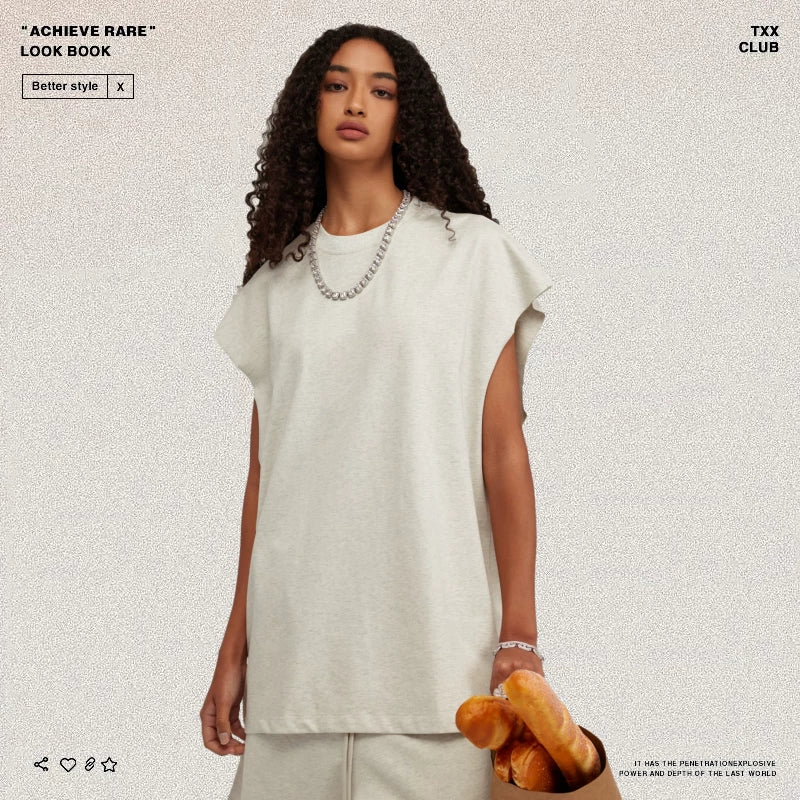 FOG High Street Loose Sleeveless Top