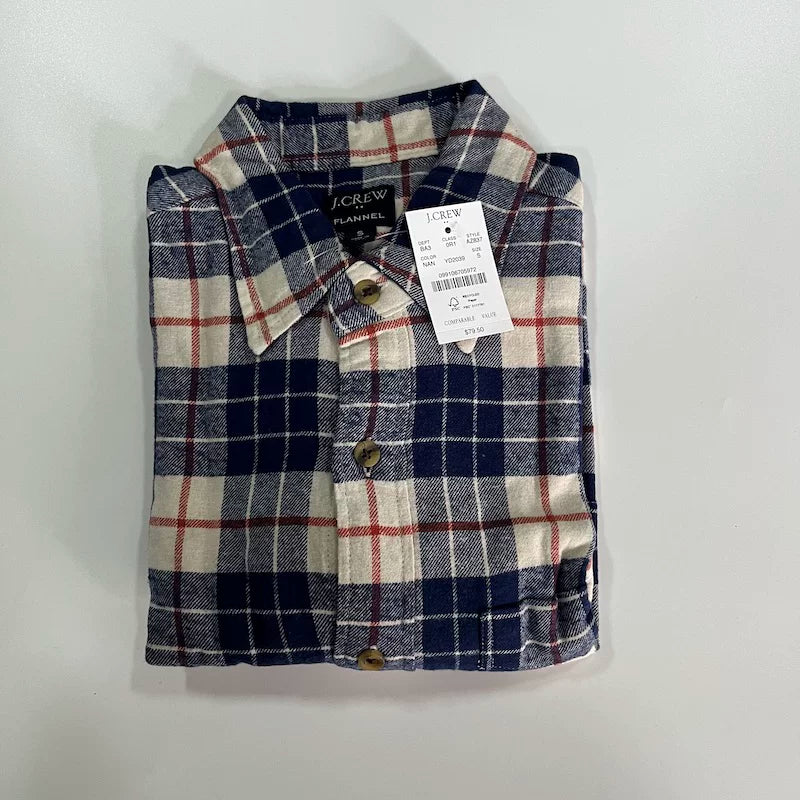 J.CREW Flannel Check Shirt