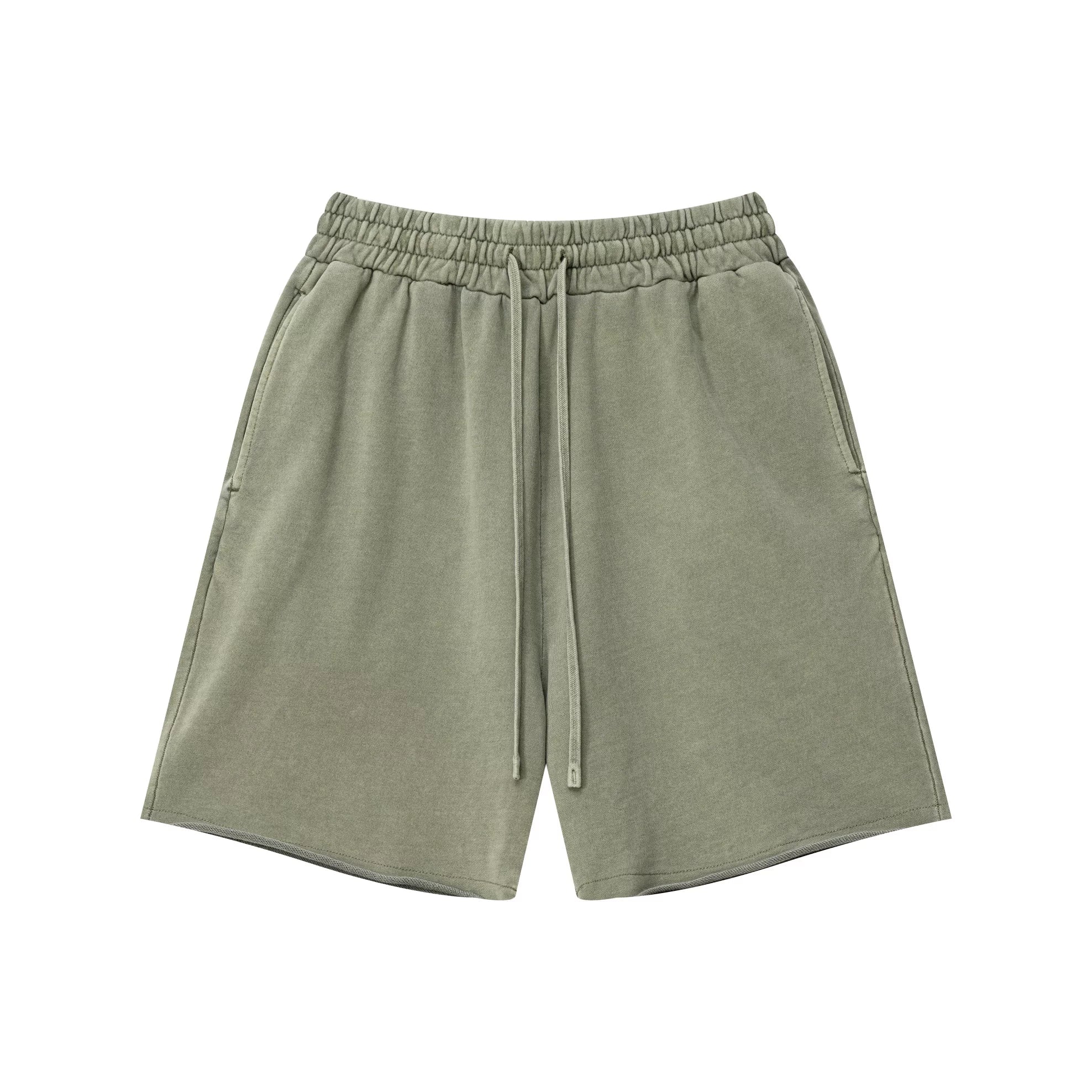 Kanye Retro Drawstring Loose Flared Shorts