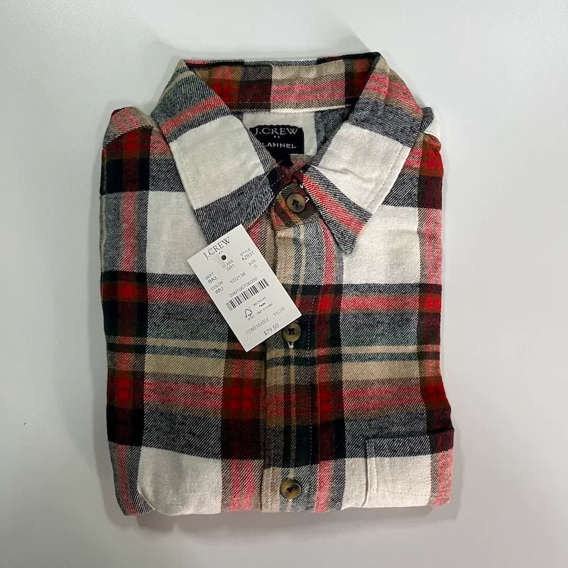 J.CREW Flannel Check Shirt