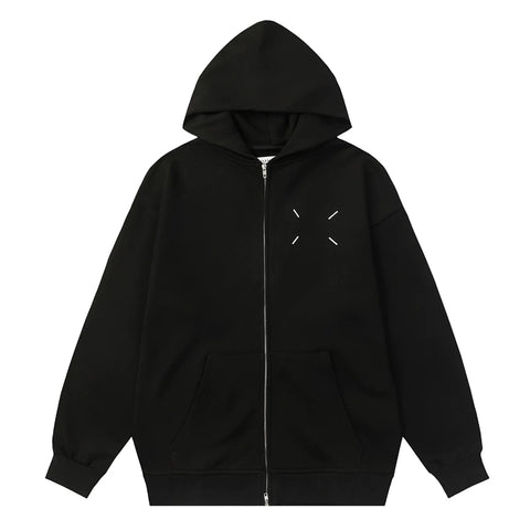 MM Magi Four-Point Embroidered Hooded Sweatshirt