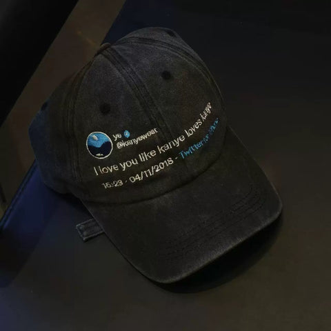 "I Miss The Old Kanye" Washed Baseball Cap