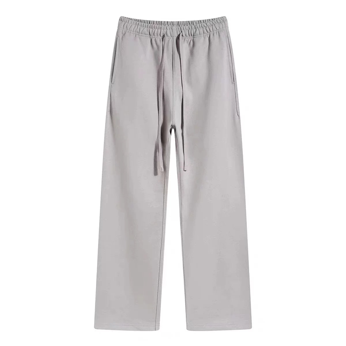 KANYE straight-cut, draping, loose-fitting long pants
