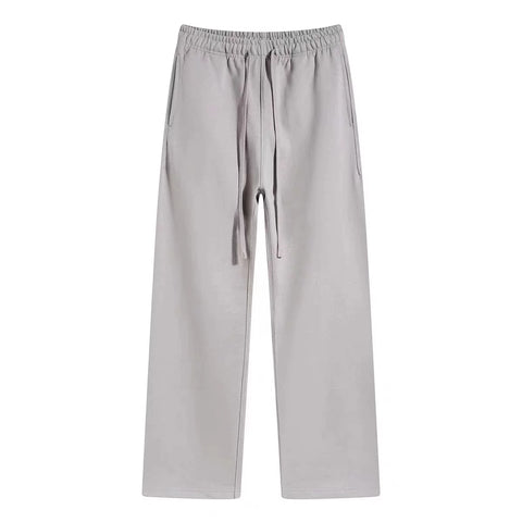 KANYE straight-cut, draping, loose-fitting long pants