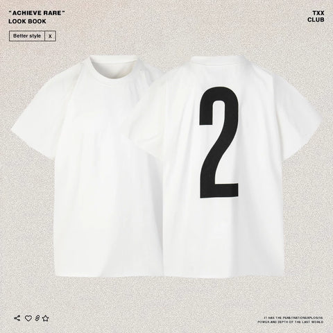 YEEZY x GOSHA "Vultures Album Drop" Boxy Shoulder-Drop Tee