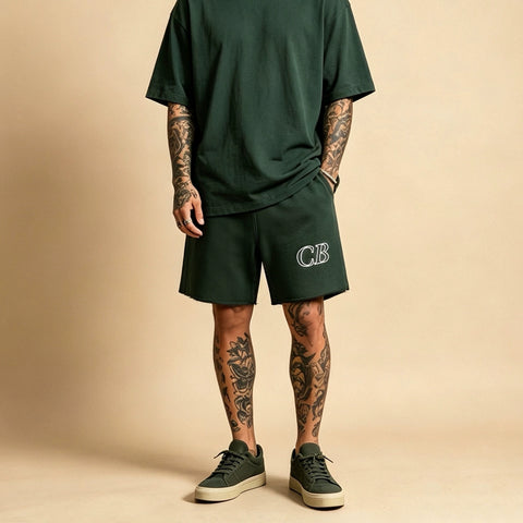 Cole Buxton minimalist letter printed five quarter pants American fashion brand men's and women's loose casual sports shorts
