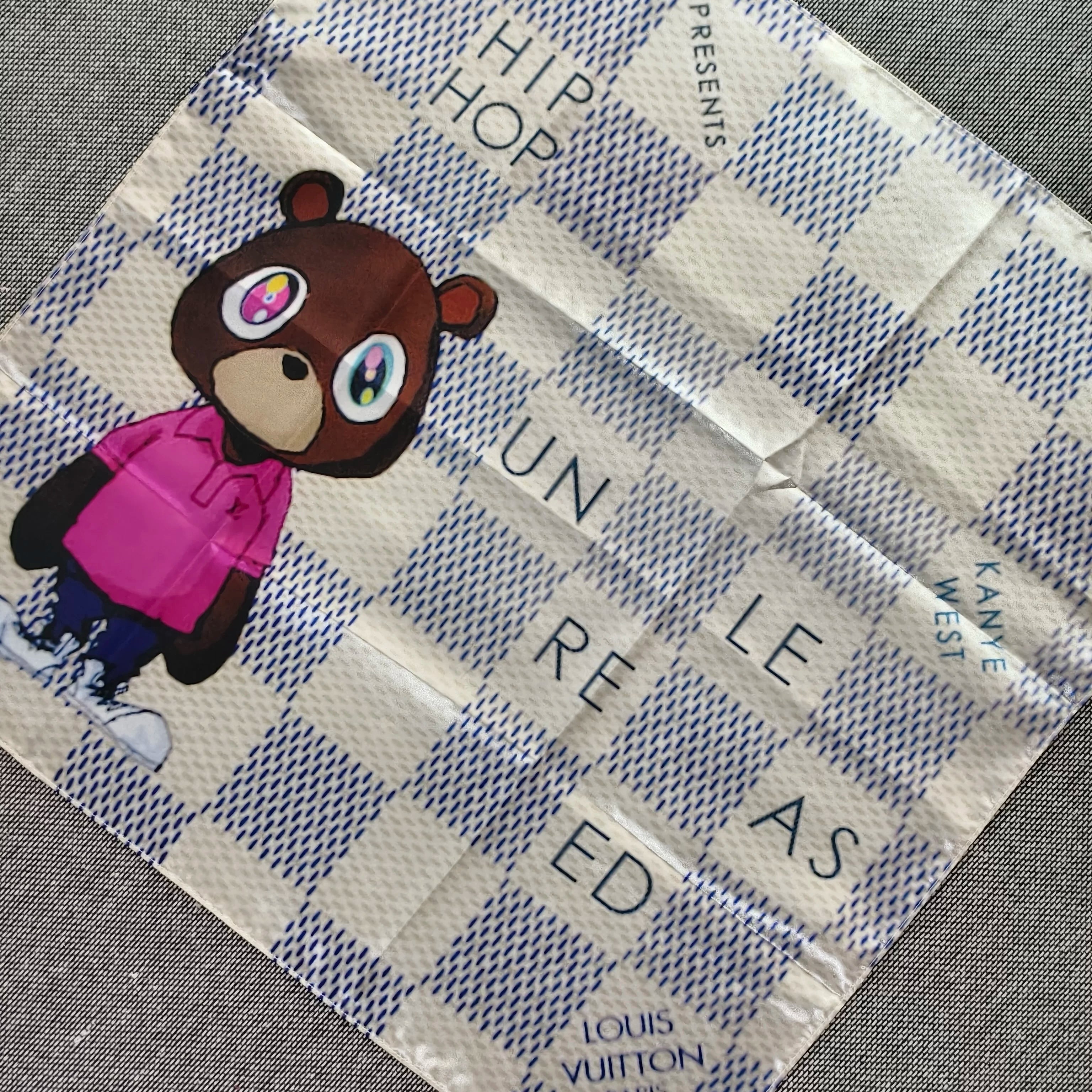 Kanye Inspired Streetwear Rap Album Print Headscarf