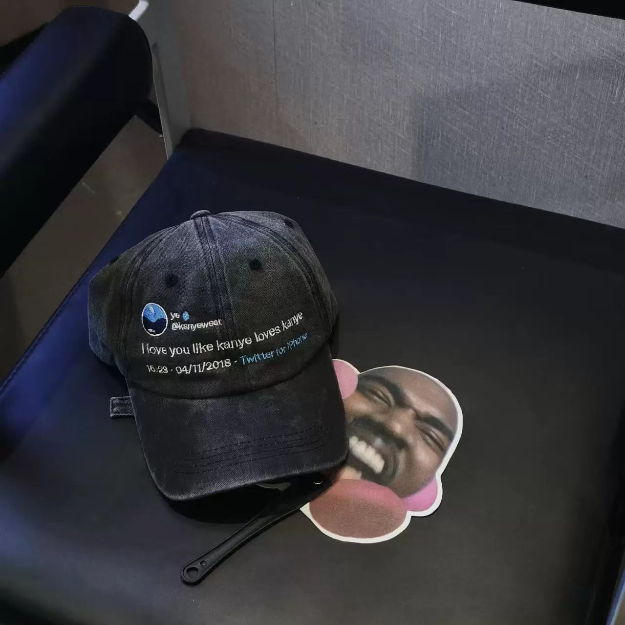"I Miss The Old Kanye" Washed Baseball Cap