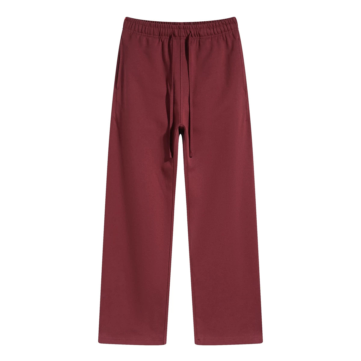 KANYE straight-cut, draping, loose-fitting long pants