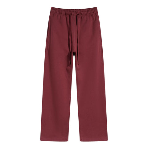 KANYE straight-cut, draping, loose-fitting long pants