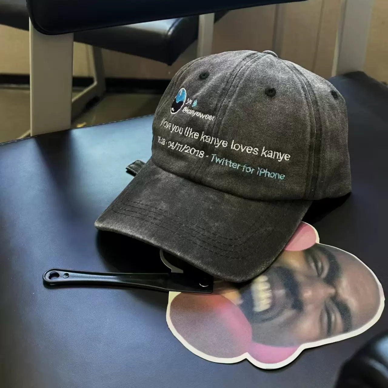 "I Miss The Old Kanye" Washed Baseball Cap