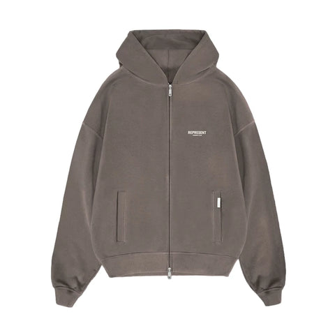 REPRESENT Simple Letter Print Hoodie