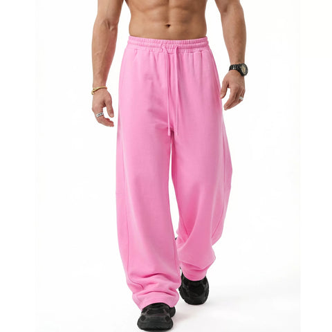 Kanye stretch water-washed curved-cut jogger pants