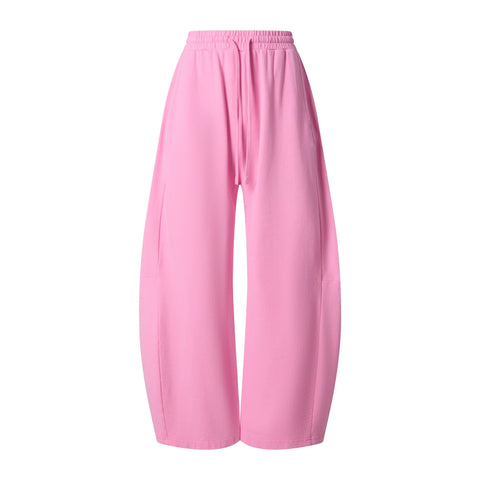 Kanye stretch water-washed curved-cut jogger pants