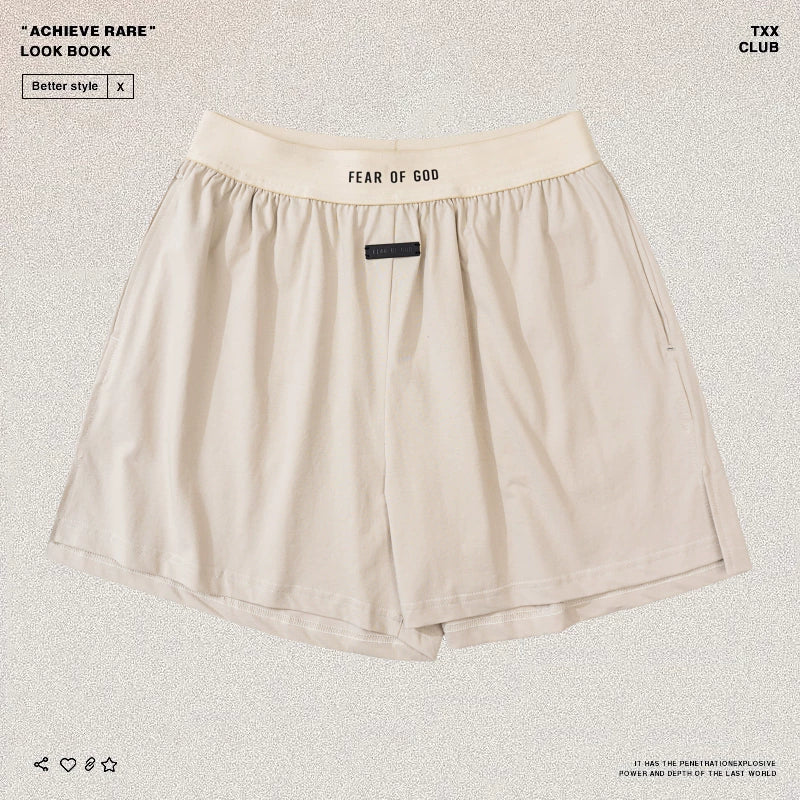 FEAR OF GOD Season 7 7th American High Street Trendy Brand FOG Simple Casual Loose Home Clothes Shorts Men