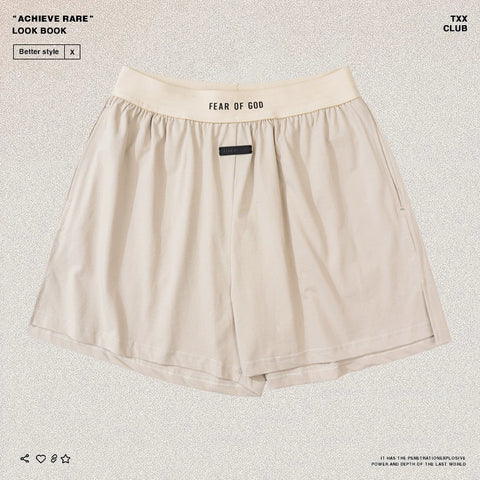 FEAR OF GOD Season 7 7th American High Street Trendy Brand FOG Simple Casual Loose Home Clothes Shorts Men