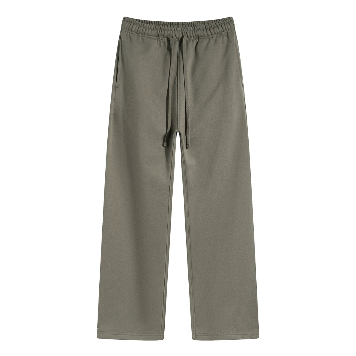 KANYE straight-cut, draping, loose-fitting long pants