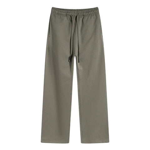 KANYE straight-cut, draping, loose-fitting long pants