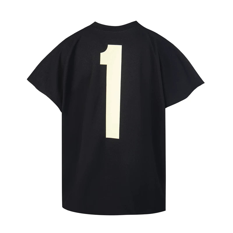 YEEZY x GOSHA "Vultures Album Drop" Boxy Shoulder-Drop Tee