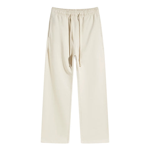 KANYE straight-cut, draping, loose-fitting long pants