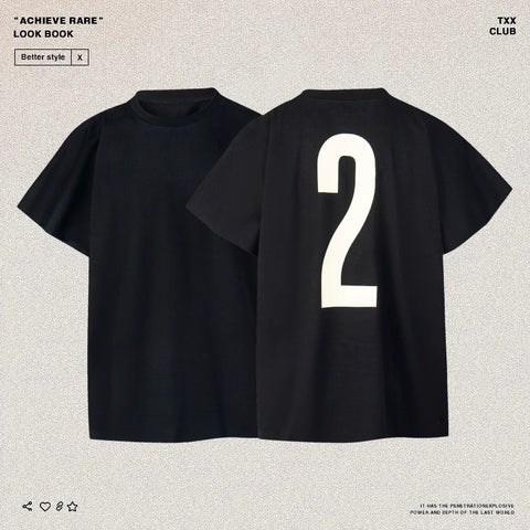 YEEZY x GOSHA "Vultures Album Drop" Boxy Shoulder-Drop Tee