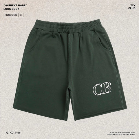 Cole Buxton minimalist letter printed five quarter pants American fashion brand men's and women's loose casual sports shorts