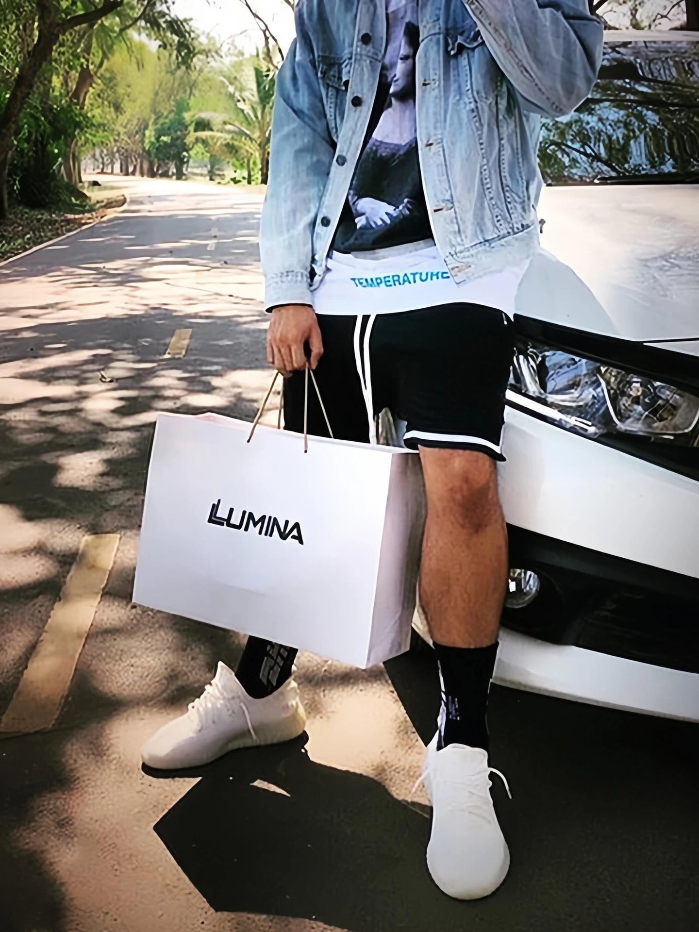 FEAR OF GOD FOG Season 5 Main Line Sports Basketball Pants High Street Loose Trendy Brand Mesh Five Point Shorts