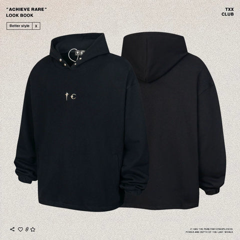 THUG CLUB Star and Moon Jewelry Hoodie