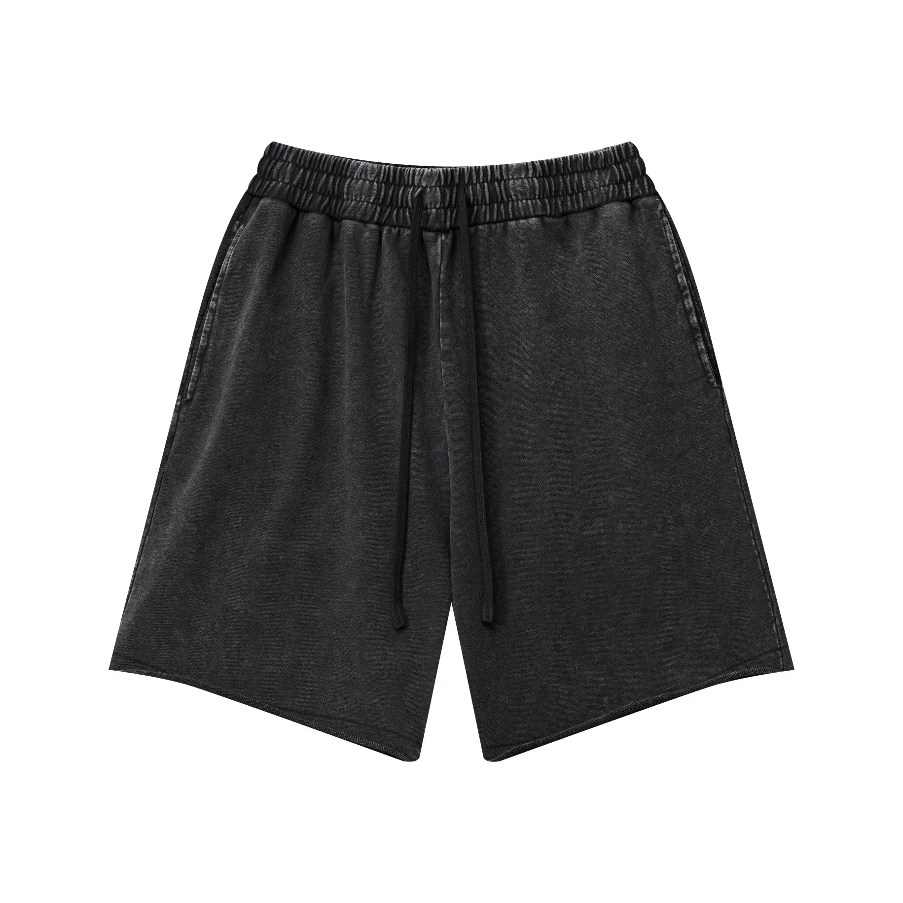 Kanye Retro Drawstring Loose Flared Shorts