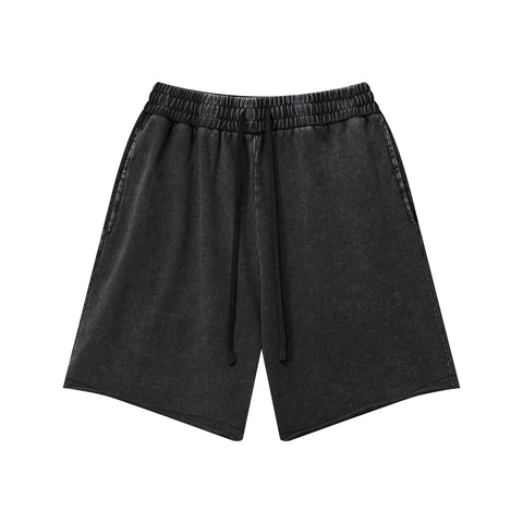 Kanye Retro Drawstring Loose Flared Shorts