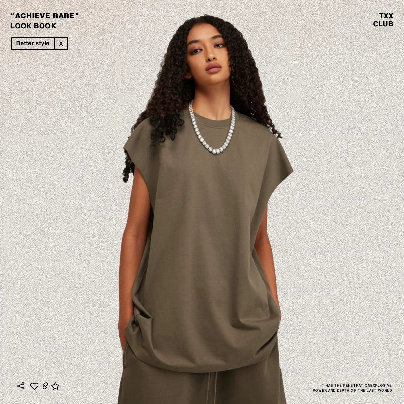 FOG High Street Loose Sleeveless Top