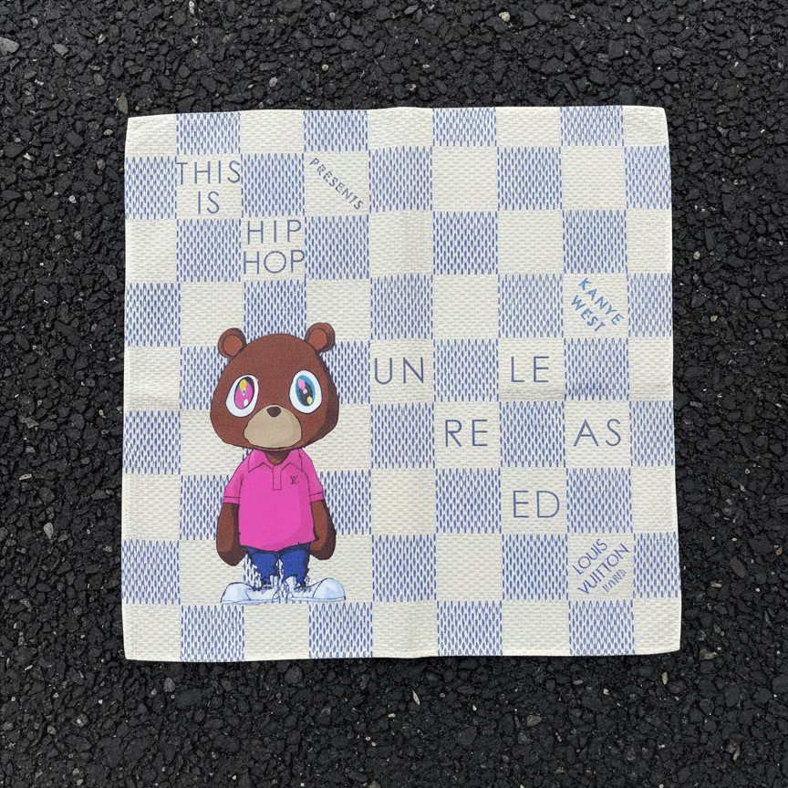 Kanye Inspired Streetwear Rap Album Print Headscarf