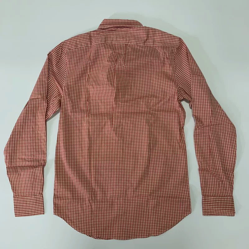 In-stock J.CREW solid-color cotton long-sleeved shirt
