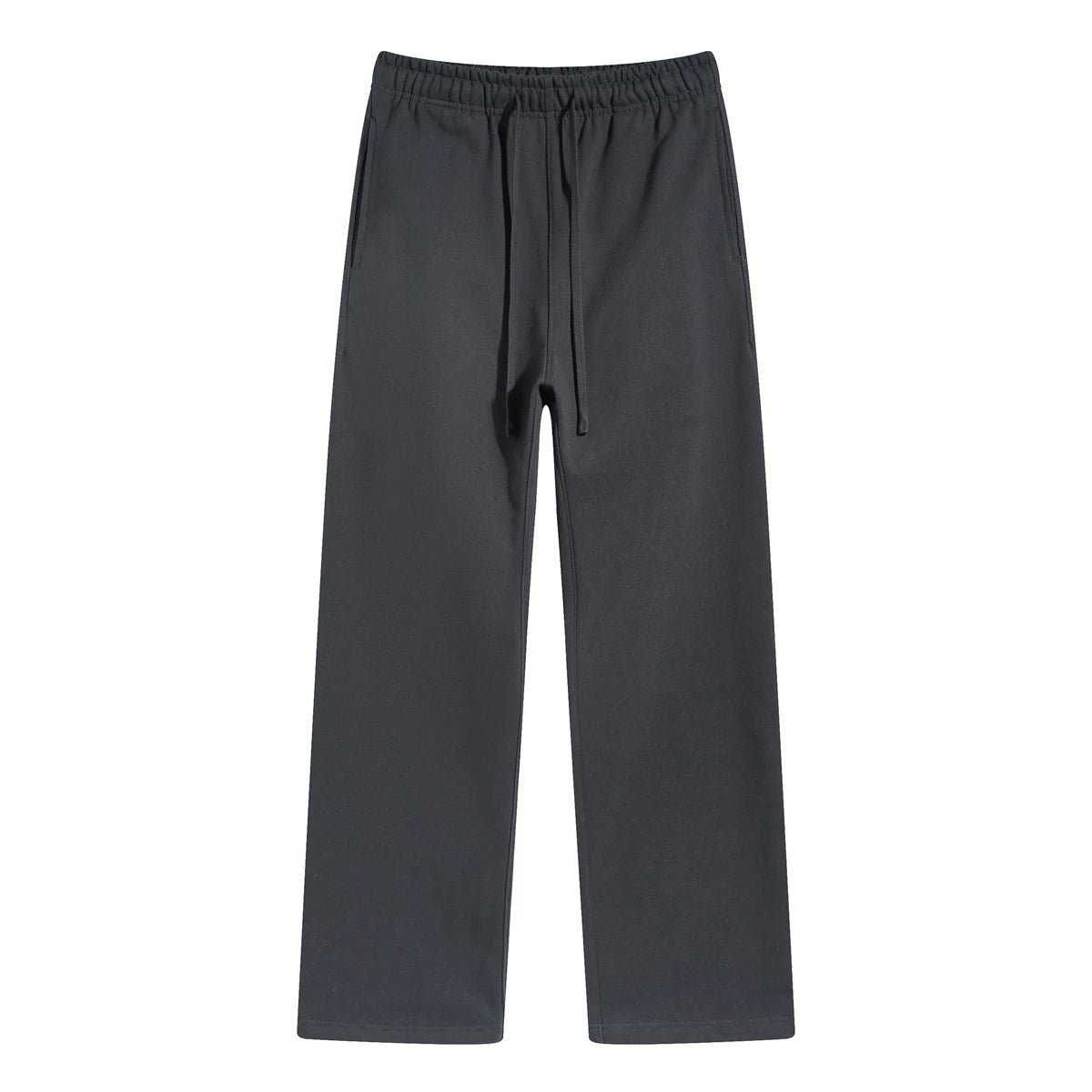 KANYE straight-cut, draping, loose-fitting long pants
